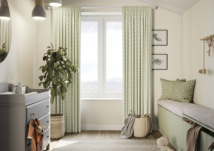 Emily Bond Jaipur, Sage - Made to Measure Curtains - Image 3